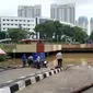 Kondisi Underpass Kemayoran, Jakarta Pusat, Sabtu (25/1/2020). (Merdeka.com/Yunita Amalia)