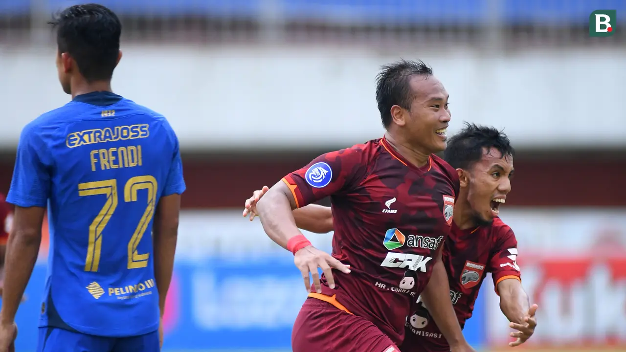 Foto: Gol Tunggal Wawan Febrianto Bawa Borneo FC Taklukkan PSIS di BRI Liga 1
