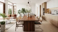 8 Inspirasi Desain Ruang Keluarga dan Ruang Makan Tanpa Sekat Rumah Minimalis yang Bikin Lega
