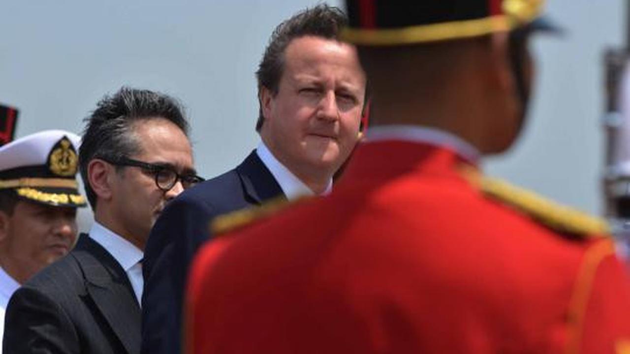 PM Cameron tiba di Jakarta