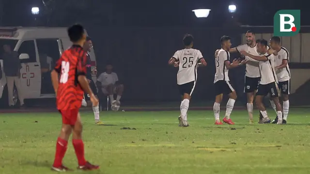 Laga Uji Coba Persija Jakarta Vs Rans Nusantara