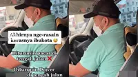 Sopir taksi online (TikTok/@fewncymassie)