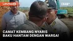 Edan! Camat Kembang Anwar Sadat Nyaris Gelut dengan Warga Jepara