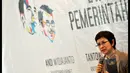 Politisi Partai Golkar, Nurul Arifin menilai Presiden Joko Widodo saat ini belum mampu menjadi panglima bagi pemerintahannya sendiri saat diskusi 'Evaluasi 100 Hari Pemerintahan Jokowi-JK', Jakarta, Senin (26/1/20015). (Liputan6.com/Miftahul Hayat)