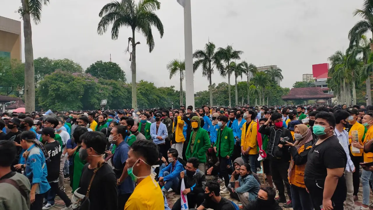 90 Persen Pendemo yang Diamankan di Palembang Berstatus Pelajar