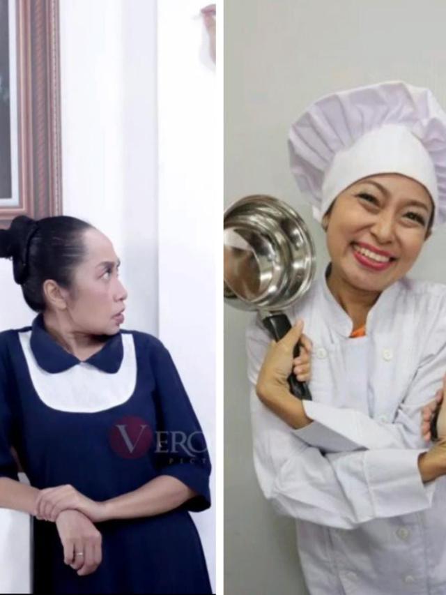 Beda Penampilan, Ini 6 Artis Langganan Peran ART di Sinetron Vs Kehidupan Sehari-hari