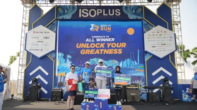 ISOPLUS RUN Kembali Digelar di Pantai Indah Kapuk, Jadi Perayaan Hidup Sehat dan Aktif Bagi 6.000 Pelari