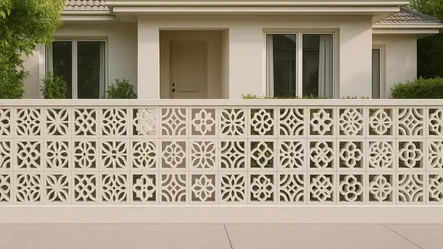 Model Pagar Beton Depan Rumah/Ilustrasi gambar oleh AI
