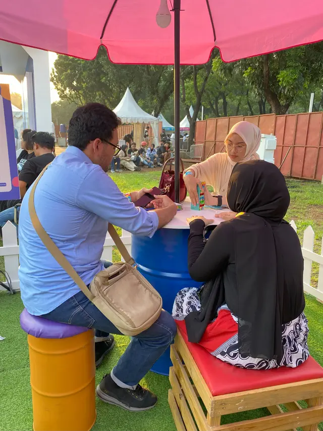 Suasana Booth KLY Lounge di KLBB Festival 2024