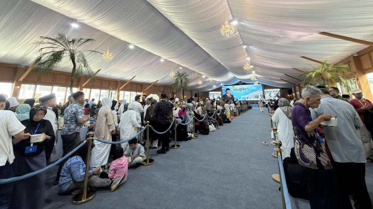 Intip Ragam Menu Open House Istana, dari Opor hingga Es Teler