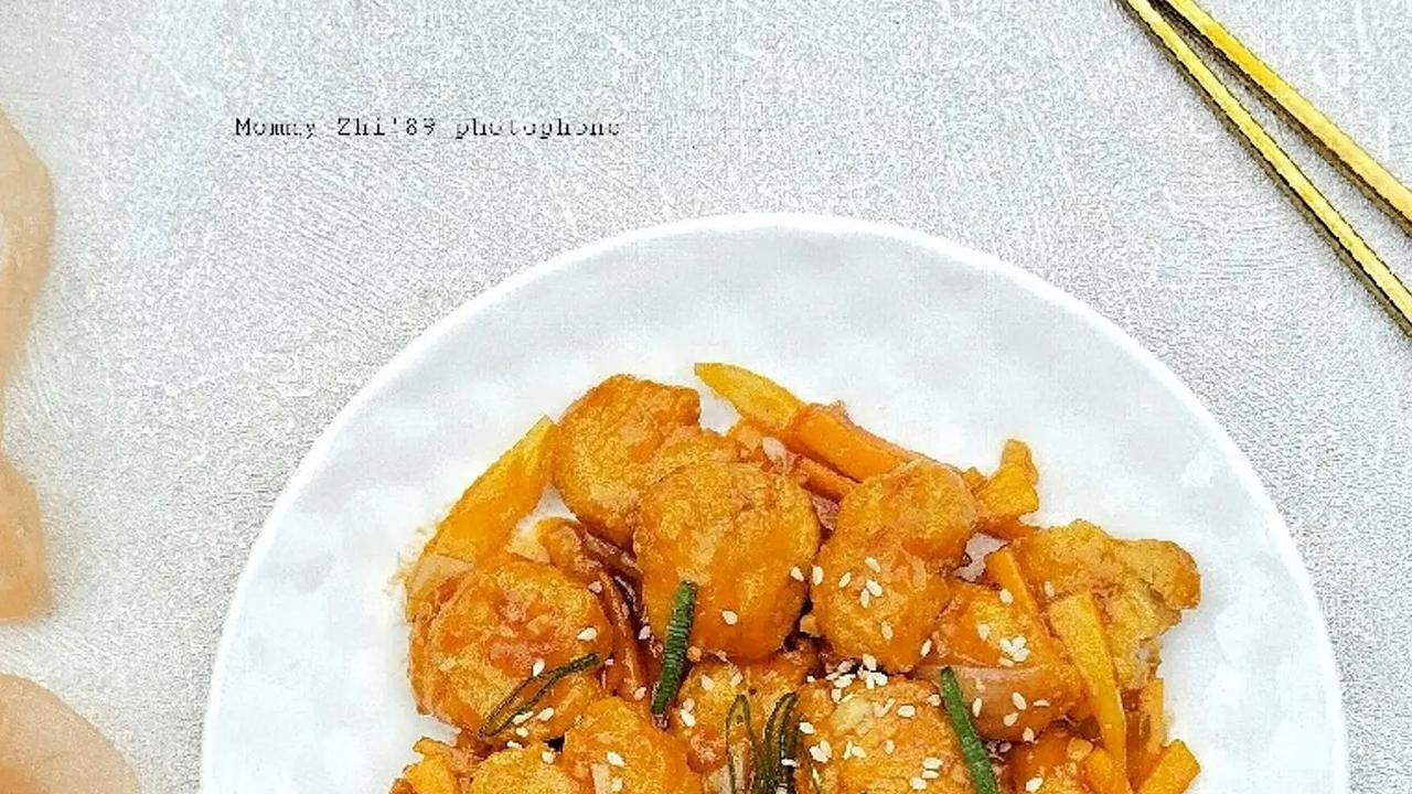 Menu Tahu Crispy Asam Manis
