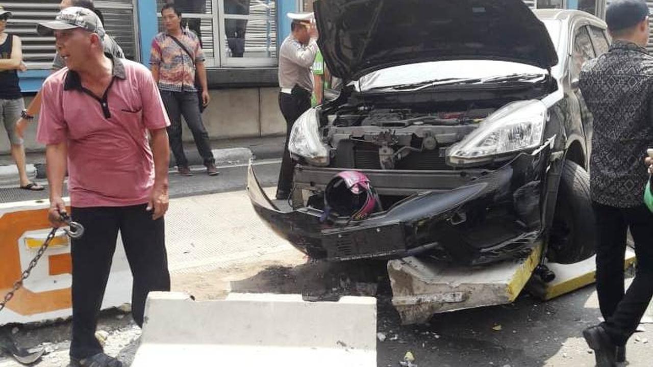 Tabrak lari di Hayam Wuruk, Jakarta Barat. (Istimewa)