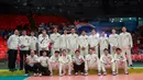 Pada SEA Games 2025 Thailand ini Alfin Daniel Pratama meraih Timnas bola voli Indonesia meraih medali perak usai kalah dari Thailand pada partai final di Stadion Indoor Hua Mak, Jumat (19/12/2025). (Bola.com/Bagaskara Lazuardi)