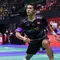 Tunggal putra Indonesia Jonatan Christie melangkah ke babak 16 besar Hong Kong Open 2024 usai menang atas Wang Tzu Wei di Hong Kong Coliseum, Rabu (11/9/2024). (foto: PP PBSI)