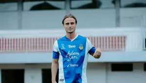 Gelandang PSIM Yogyakarta, Donny Warmerdam. (Dok PSIM)