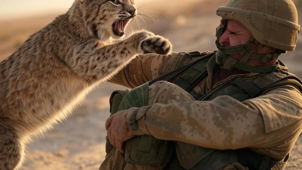 hewan lynx serang tentara israel