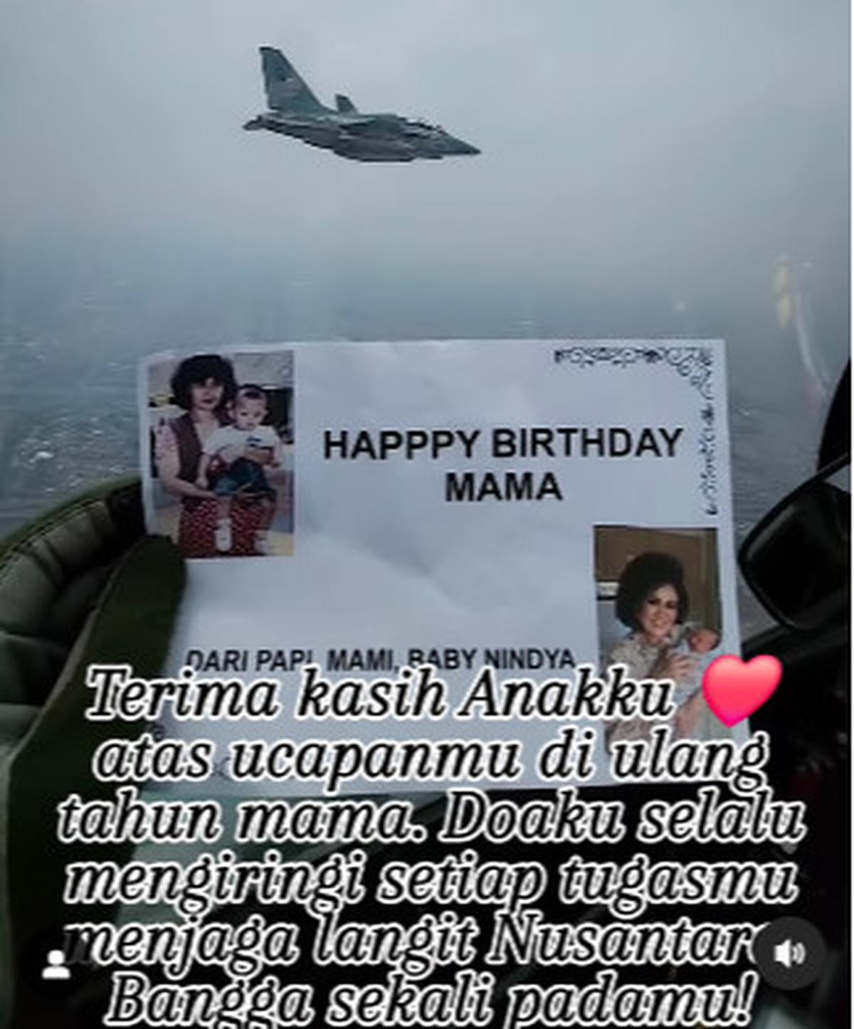 Istri Eks Panglima TNI Dapat Ucapan Istimewa