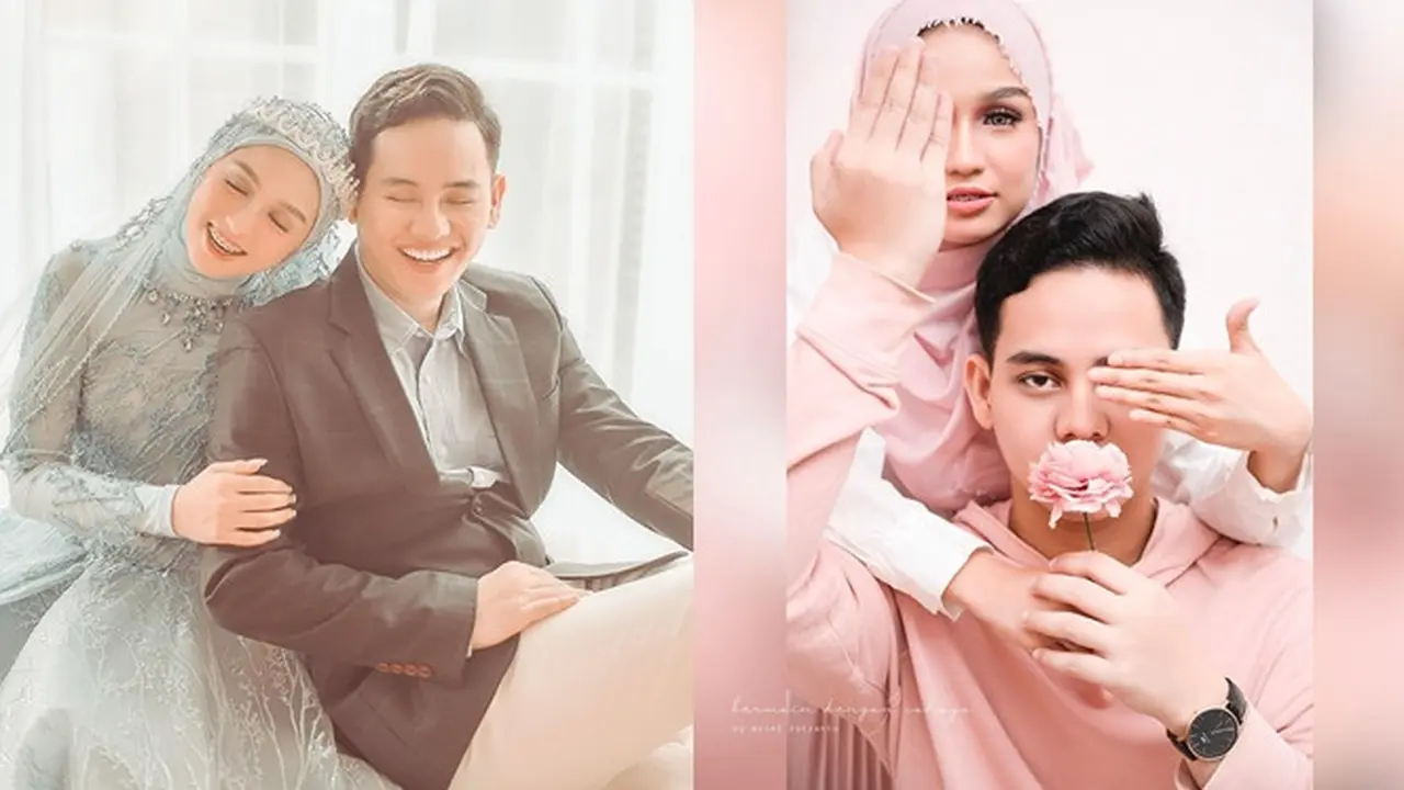 6 Potret Post Wedding Arsyadan Kakak Dinda Hauw dan Asri Kasura, Romantis