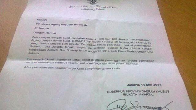 Jokowi dan Surat Palsu Itu News Liputan6
