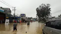 Banjir di Samarinda Kalimantan Timur (Foto: Liputan6.com / Abelda Gunawan)