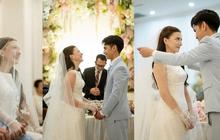 10 Momen Pernikahan Cassandra Lee & Ryuken Lie yang Intimate di Gereja, Resepsi Terpaksa Ditunda