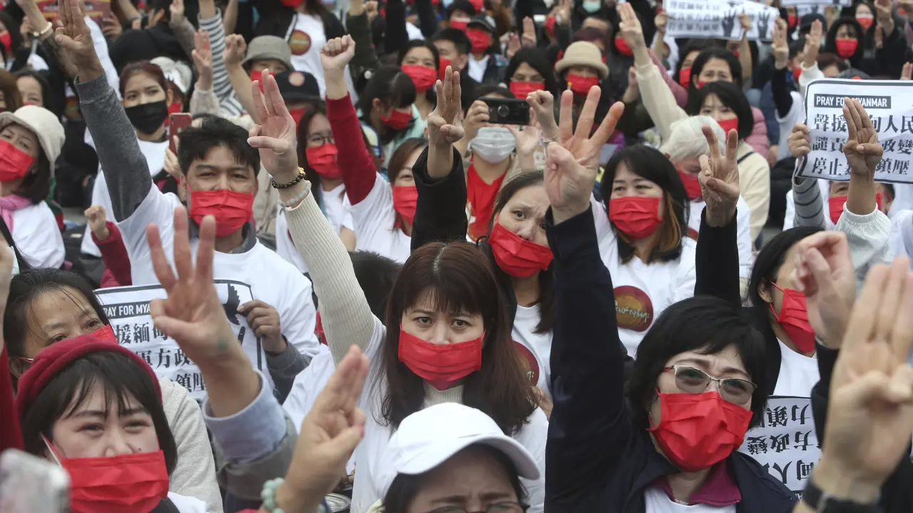 Warga Myanmar di Taiwan