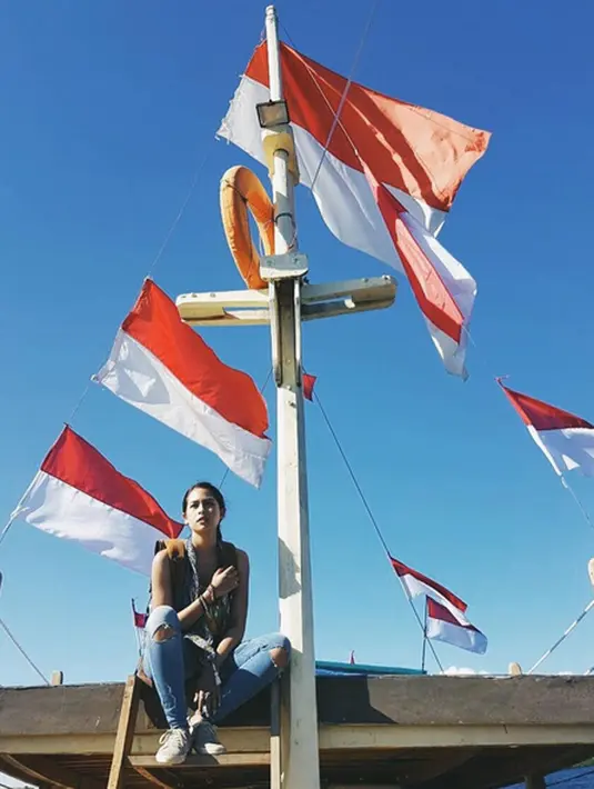 Mendapat tugas baru sebagai Duta Anti Perbudakan Modern, pemeran dan penyanyi itu juga mendapat banyak dukungan dari para netizen pengguna Instagram.  (Instagram/maudyayunda)