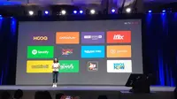 Xiaomi meluncurkan Mi TV di Indonesia. Liputan6.com/ Agustinus Mario Damar