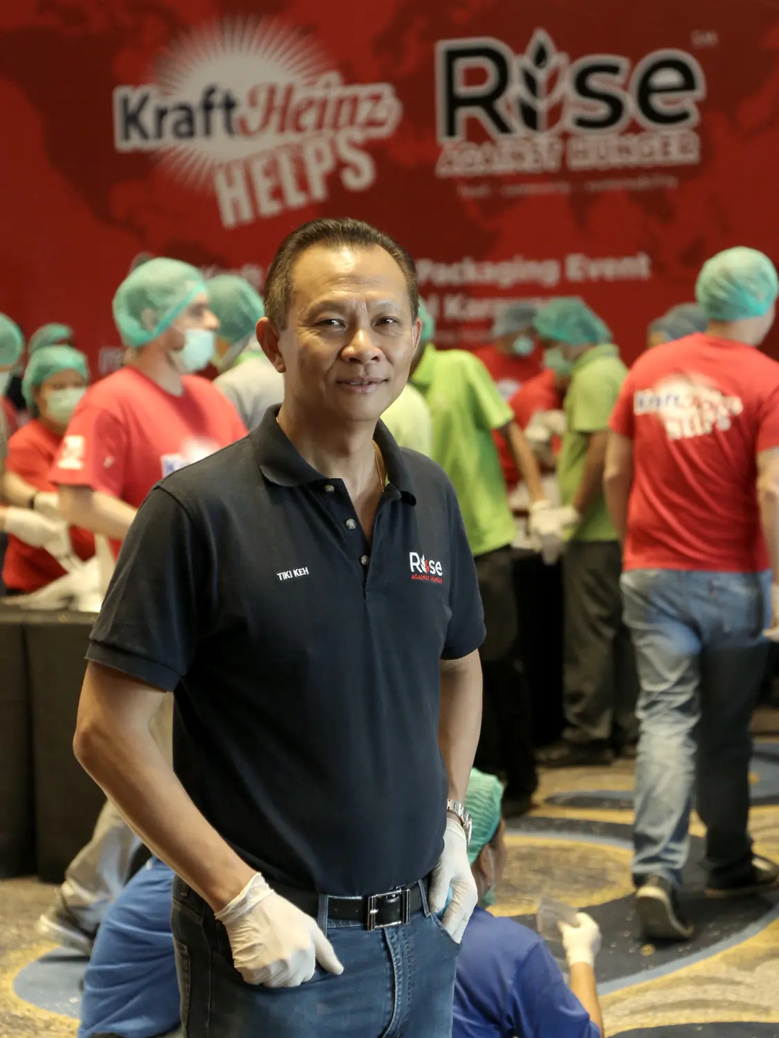 Kraft Heinz menggandeng organisasi Rise Against Hunger untuk mewujudkan cita-cita memerangi kelaparan di dunia. (Foto: Bintang.com/Daniel Kampua)