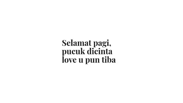 Kata-kata Bude Sumiyati Bertema Rindu ini Bikin Senyum Senyum