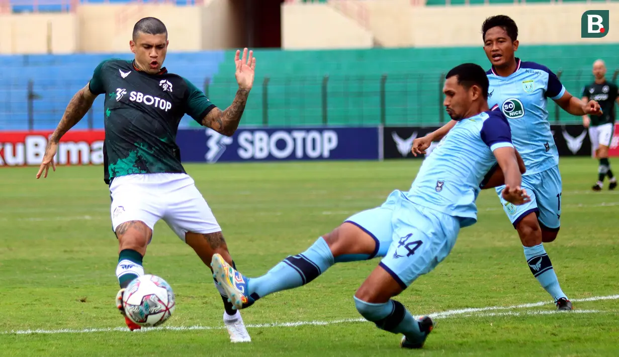 Sejauh ini ia sukses mencetak 9 gol dan 4 assist bagi Persikabo 1973 dalam 14 laga. (Bola.com/Nandang Permana)