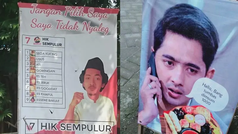 7 Iklan Spanduk Nyeleneh Sukses Bikin Tertawa Geli