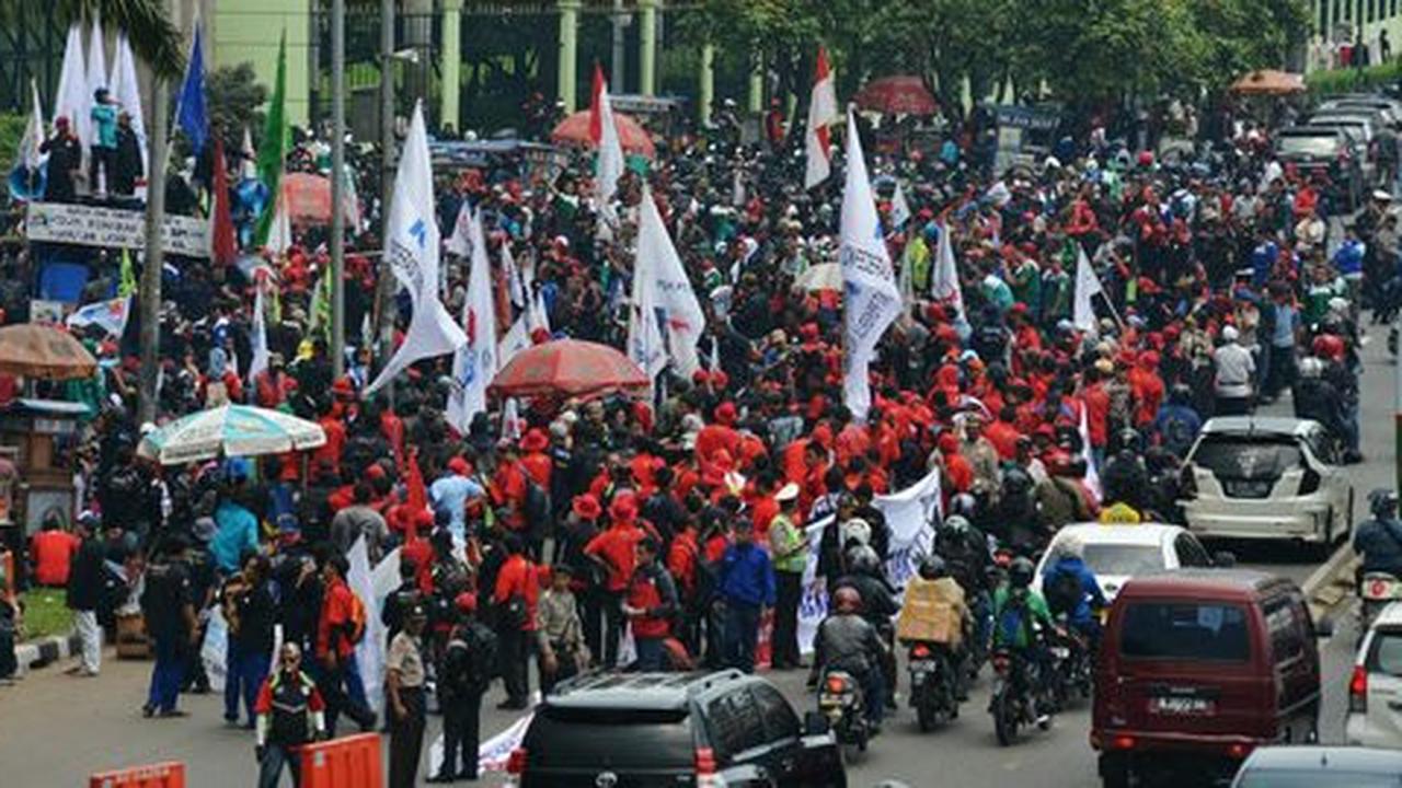 Ini kekuatan buruh yang akan geruduk Istana Presiden Jokowi