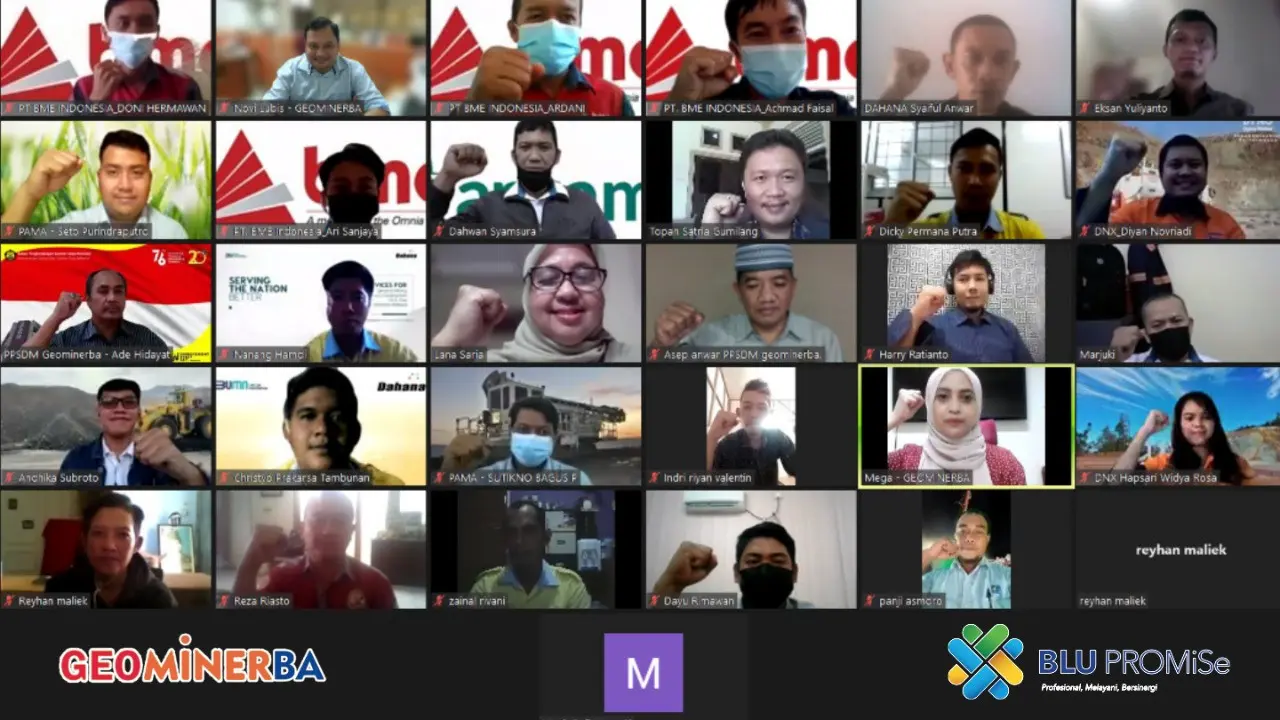 Peserta Uji Penyegaran Juru Ledak Pemegang Kartu Izin Meledakan (KIM) Angkatan keempat. Dok PPSDM Geominerba