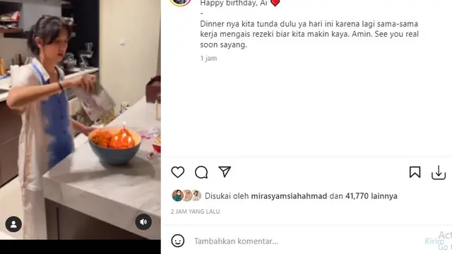 Vidi Aldiano - Sheila Dara Aisha (Foto: Instagram/@vidialdiano)
