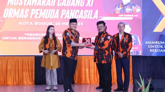 Hadapi Tantangan Global, Mentan Syal Ajak Pemuda Pancasila Perkuat Sektor Pertanian