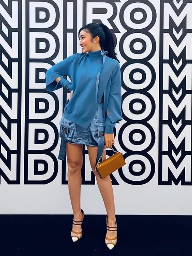 Febby Rastanty dan gaya rambutnya (Instagram/febbyrastanty)