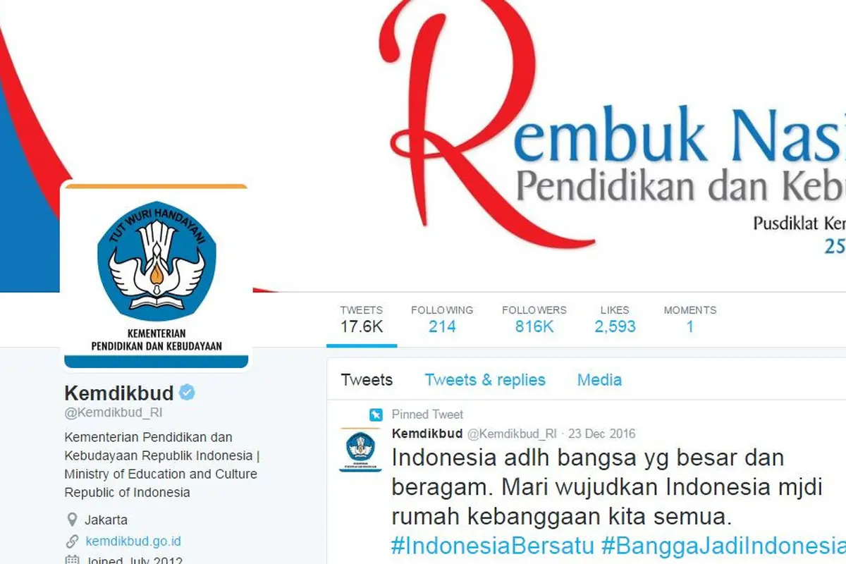 [Bintang] Balas Mention, Kicauan Kemdikbud RI Ini Bisa Bikin Ngakak!