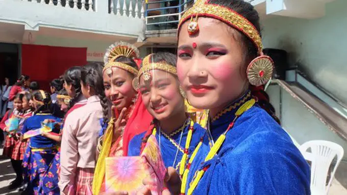 Gadis Nepal/copyright redaksi vemale/ayukin