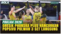 Gresik Phonska Plus Tampil Brutal Popsivo Polwan Tak Berkutik di Final Four 2026
