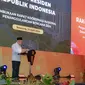 Wakil Presiden (Wapres) Ma’ruf Amin,hadiri Koordinasi Nasional Penanggulangan Bencana (Rakornas PB) 2024 di Kota Bandung, Rabu (24/4/2024). (Pemkot Bandung)