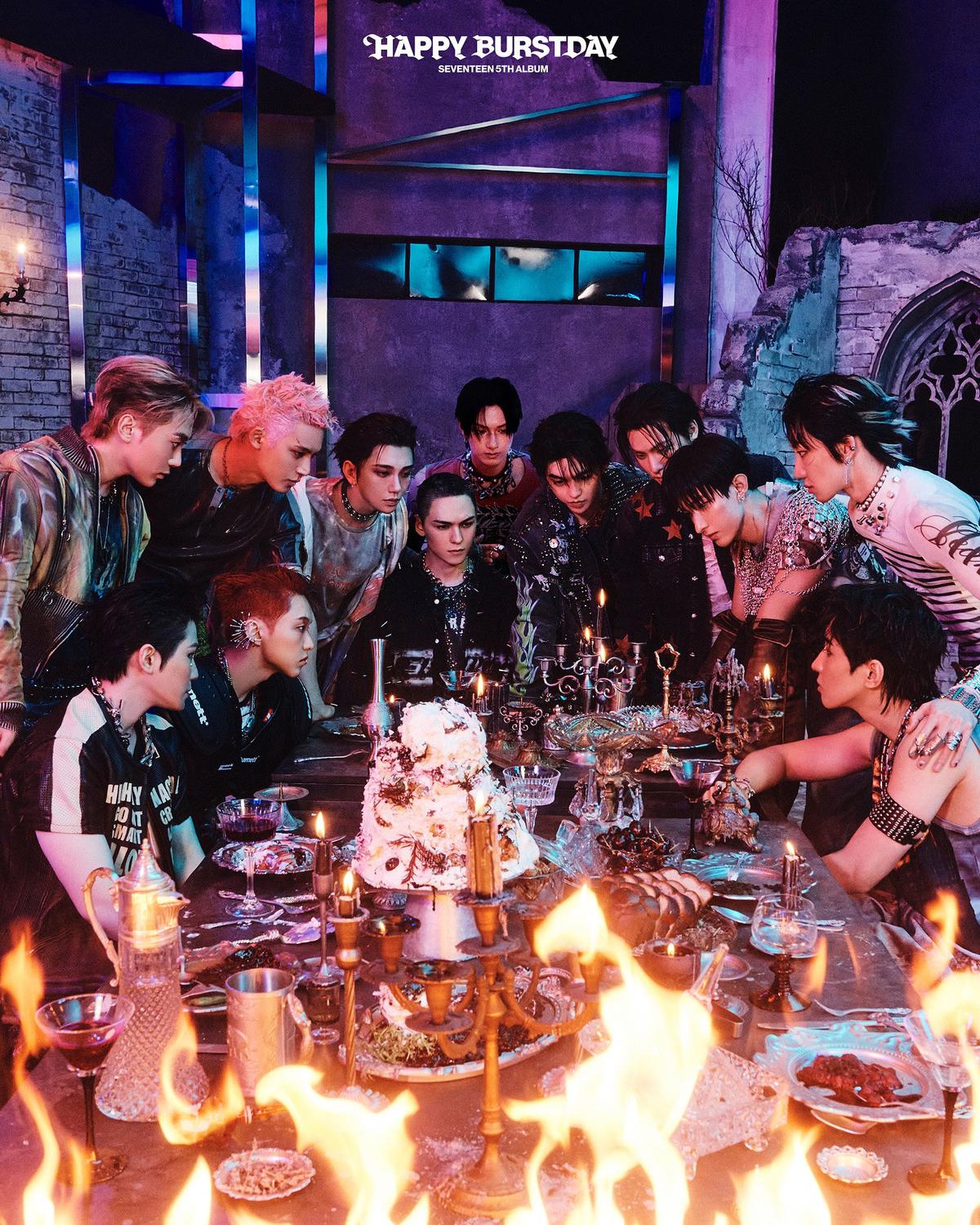 SEVENTEEN Rilis Daftar Lagu untuk Album ke-5 'HAPPY BURSTDAY', Tiap Member Punya Lagu Solo