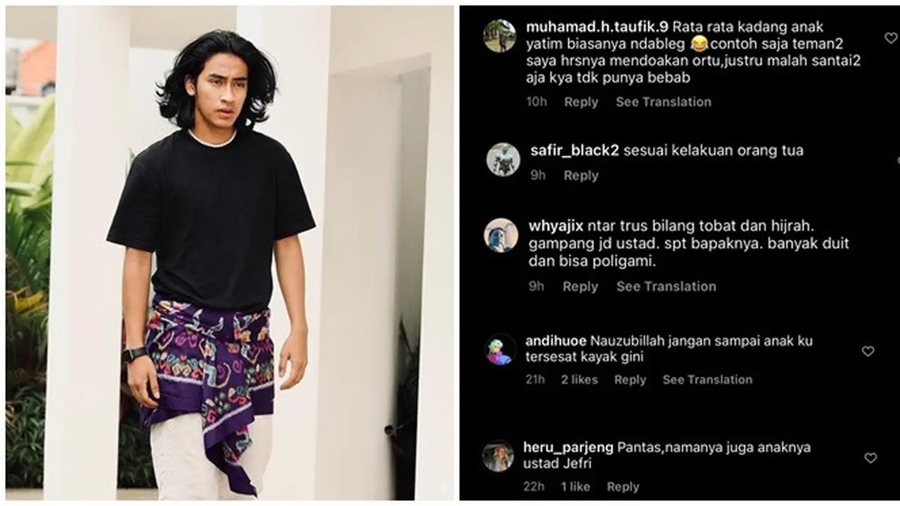 Penampilannya Sering Dikritik Netizen, Ini 6 Pernyataan Abidzar Al Ghifari