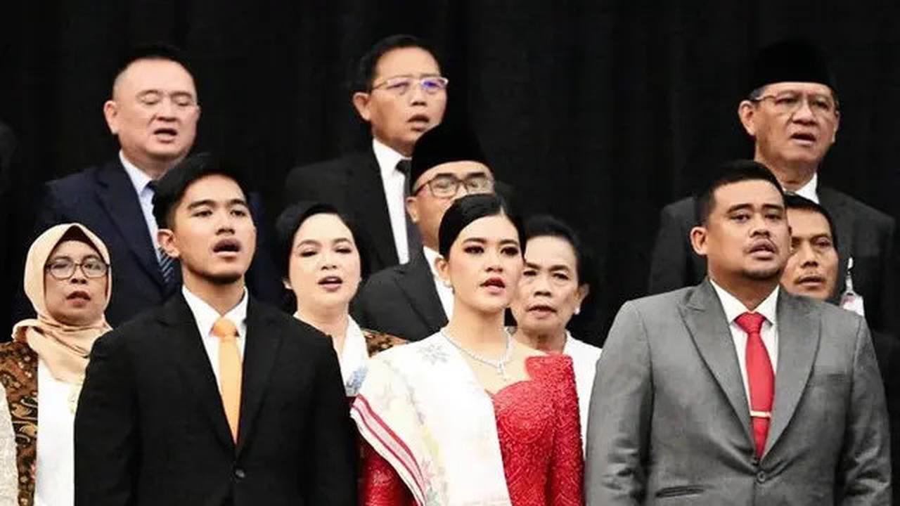 Gaya Kompak Putri dan Menantu Jokowi, Kahiyang Ayu dan Selvi Ananda Padukan Kebaya Merah dengan Berlian saat Pelantikan Prabowo-Gibran