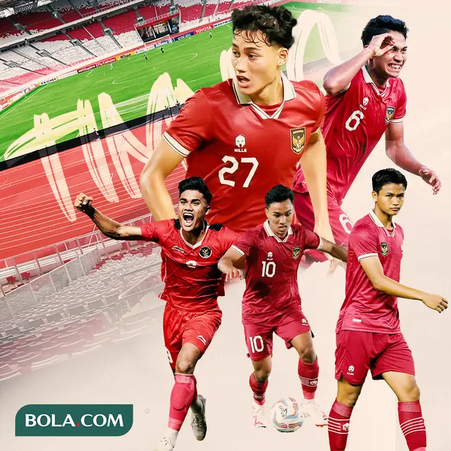 Timnas Indonesia - Ramadhan Sananta, Rafael Struick, Hokky Caraka, Marselino Ferdinan, Arkhan Fikri