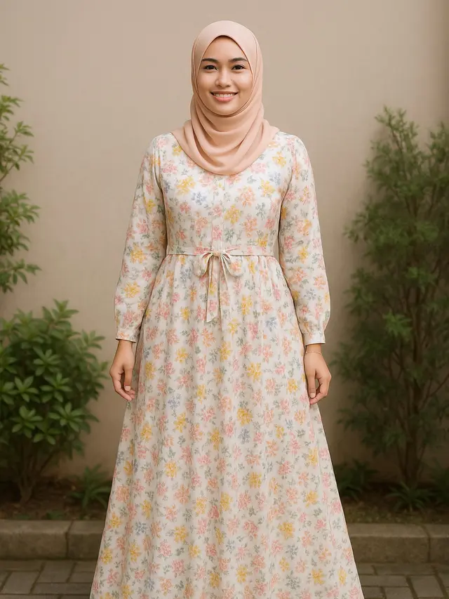 Model Gamis Payung Terbaru (Foto: ChatGPT)