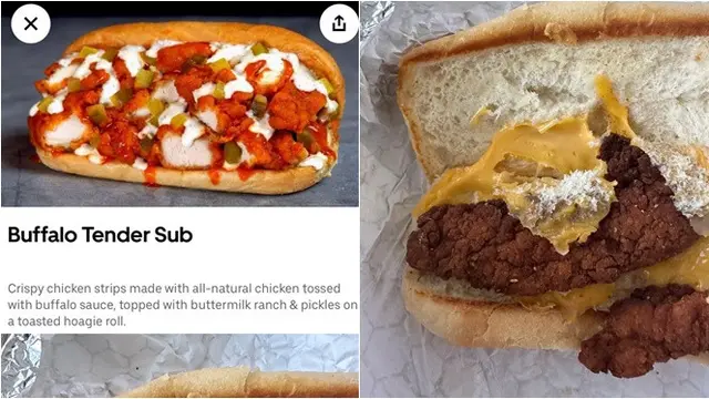 6 Potret Makanan Menggiurkan di Gambar Vs Realita, Pelit Banget Isinya