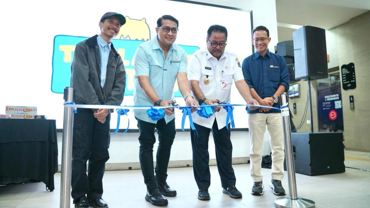 Menekraf Apresiasi Pemprov DKI Hadirkan Tahilalats di Stasiun MRT