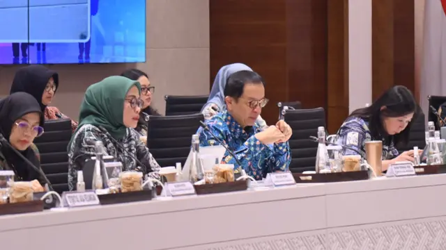 Pertemuan Komite Kerja Tingkat Deputi Satuan Tugas Nasional Local Currency Transaction (Satgasnas LCT), di Kantor Bank Indonesia, Jakarta, 25 Juli 2025. (Foto: ekon.go.id)
