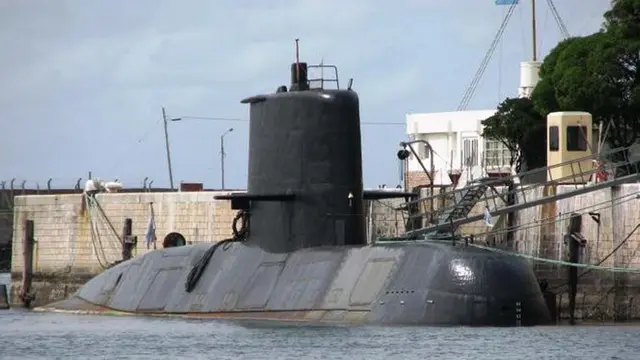 Kapal selam Argentina ARA San Juan (Wikimedia Commons)